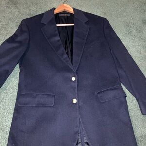 Cashmere Brooks Brothers Navy Blazer